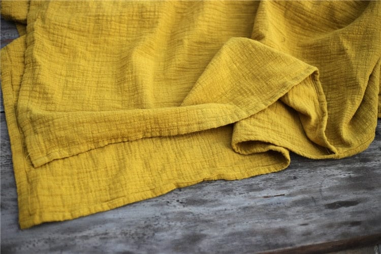 Oversized Cotton Linen Tunic Dress