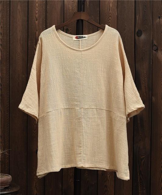 Flowy 3/4 Batwing Sleeve T-Shirt