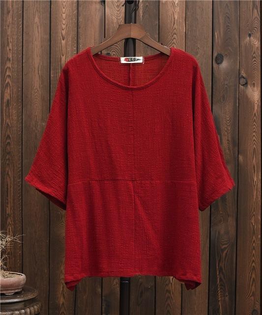 Flowy 3/4 Batwing Sleeve T-Shirt