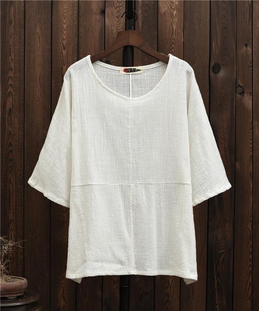 Flowy 3/4 Batwing Sleeve T-Shirt